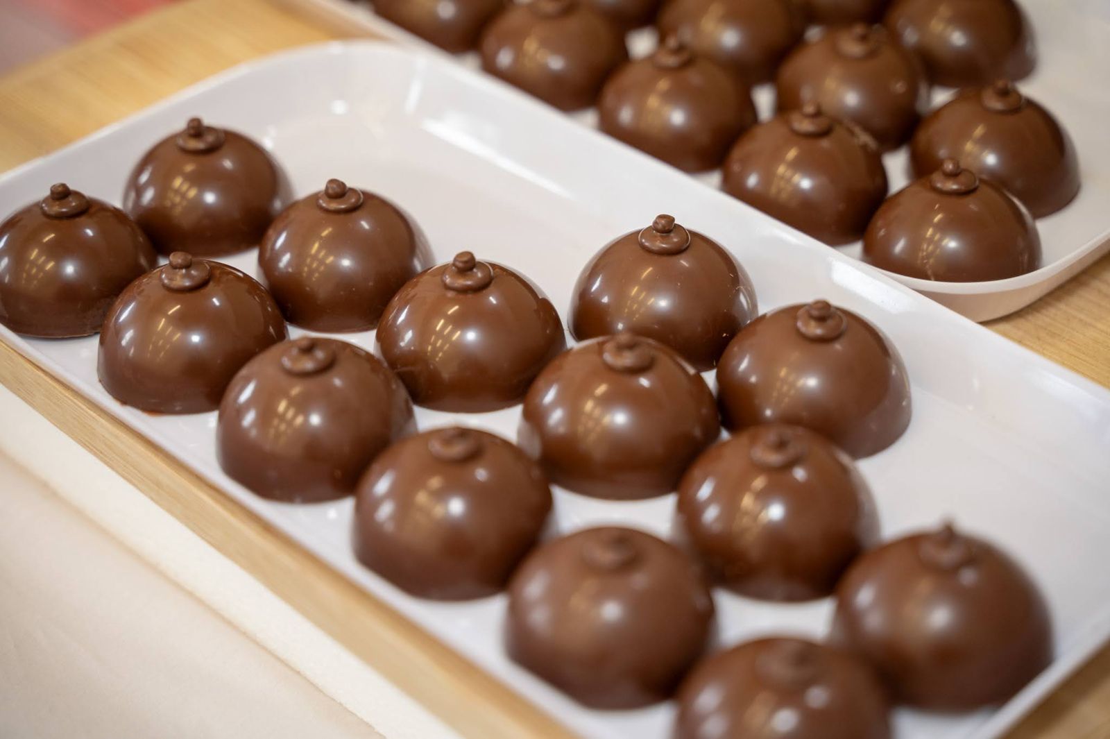 A box of artisan chocolates